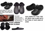 black insoles for crocsCloggis - Click for more information